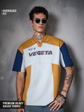 Buy Dragon Ball Z: Vegeta Men Oversized Polos Online P09