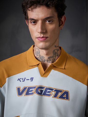 Buy Dragon Ball Z: Vegeta Men Oversized Polos Online P09