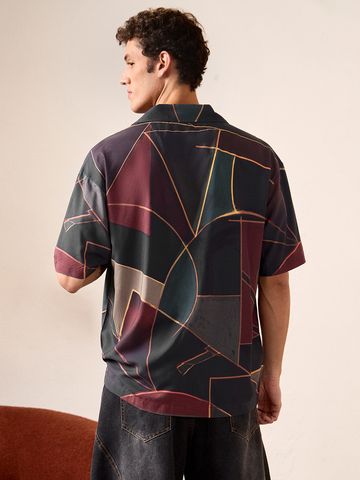 Buy TSS Originals: Midnight Stallion Men Oversize Shirt Online C76