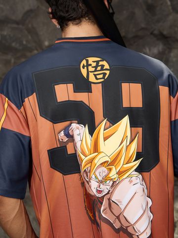 Buy Dragon Ball Z: Goku Men Oversized Jersey Online OS23