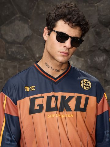Buy Dragon Ball Z: Goku Men Oversized Jersey Online OS23