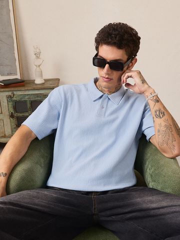 Buy Oversized Polo: Mystique Men Oversized Polo Online P09