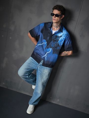 Buy Superman: Son Of Krypton Men Oversized Shirts Online C76