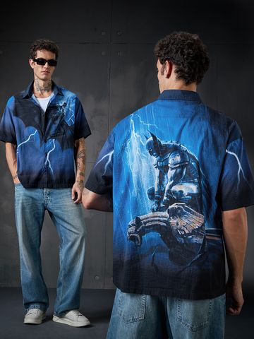 Buy Superman: Son Of Krypton Men Oversized Shirts Online C76