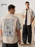 Buy Oversized Shirt: Nature's Tattoo Men Online C76