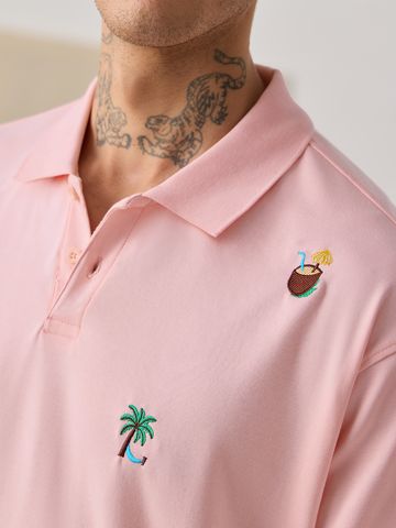 Buy Oversized Polo: State Of Mind Men Oversized Polos Online P09