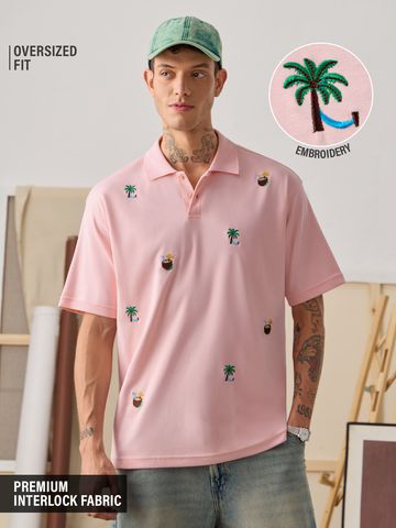 Buy Oversized Polo: State Of Mind Men Oversized Polos Online P09