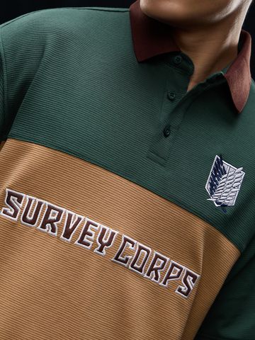 Buy Attack On Titan: Survey Corps Men Polos Online P09