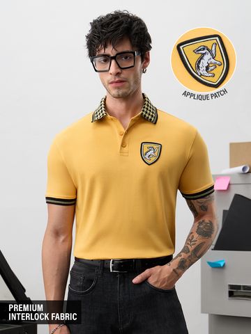 Buy Harry Potter: Helga Hufflepuff Men Polos Online P09