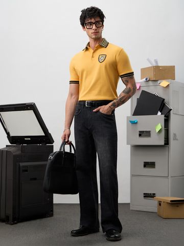Buy Harry Potter: Helga Hufflepuff Men Polos Online P09