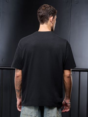 Buy Superman: Blue Logo Men Oversized T-Shirts Online OS23