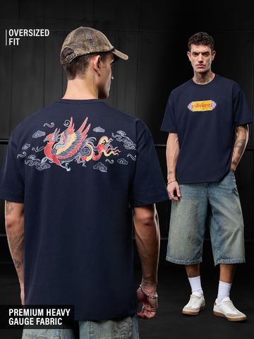 Buy Tibetan Tales: Explorer Thangka Men Super Oversized T-Shirt Online OS23