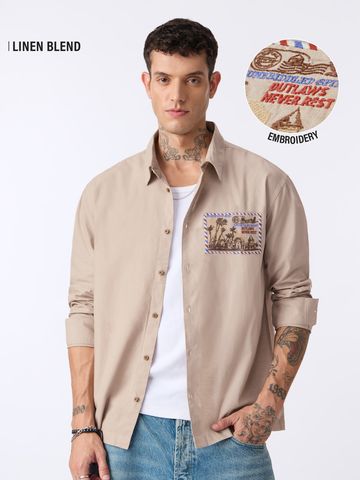 Buy Relaxed Shirt: Never Rest Men Shirts C76