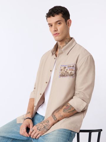 Buy Relaxed Shirt: Never Rest Men Shirts C76