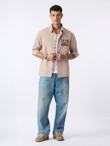Buy Relaxed Shirt: Never Rest Men Shirts C76
