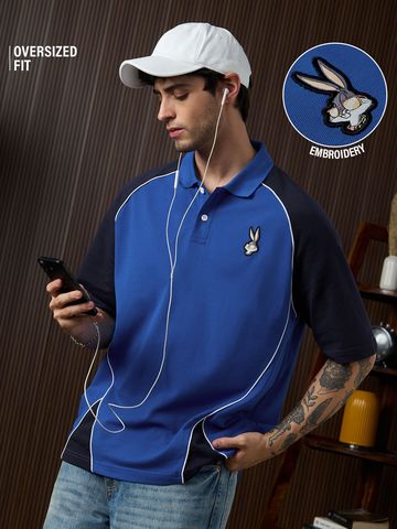 Buy Looney Tunes: The Bunny Men Oversized Polo Online P09