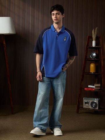 Buy Looney Tunes: The Bunny Men Oversized Polo Online P09