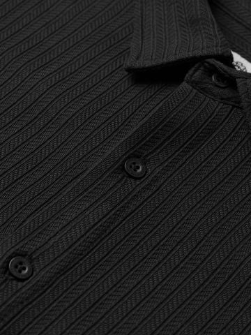 Buy Textured Shirt: Raven Men Men Textured Shirts Online C76