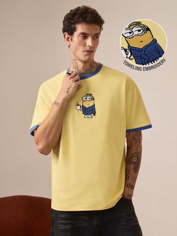 Buy Minions: Monday Men Oversized T-Shirts Online OS23