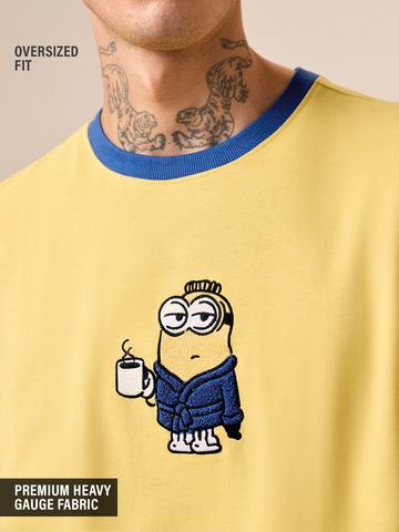Buy Minions: Monday Men Oversized T-Shirts Online OS23