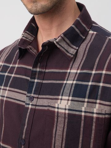 Buy Plaid Shirt: Canvas Men Relaxed Shirts Online C76