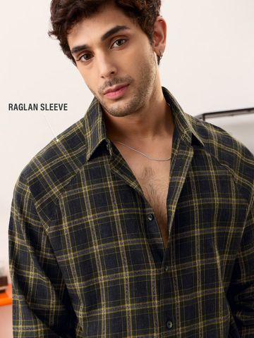 Buy Plaid Shirt: The Trails Men Relaxed Shirts Online C76