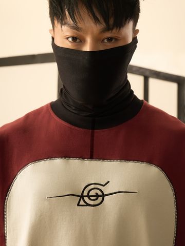 Buy Naruto: Anti-Leaf Oversized Full Sleeve T-shirts Online OS23