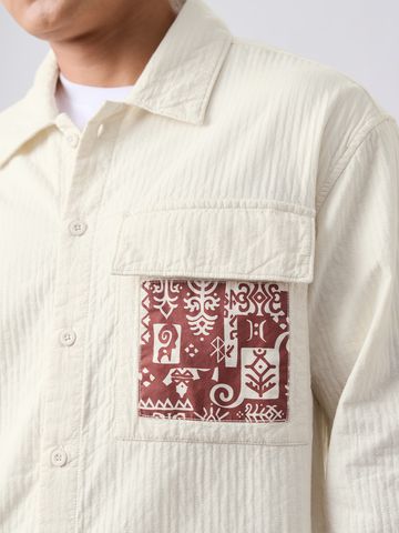 Buy Oversized Shacket: Neutral Men Shackets Online C76