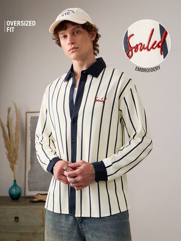 Buy Baseball Shirt: pinstripe Club Men Baseball Shirt Online C76