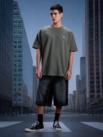 Buy Minions: Bello Men Oversized T-Shirts Online OS23
