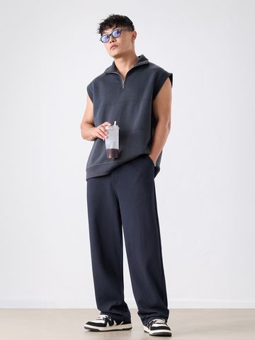 Buy Easy-Knit Pants: Airy Blue Men Pants Online F56