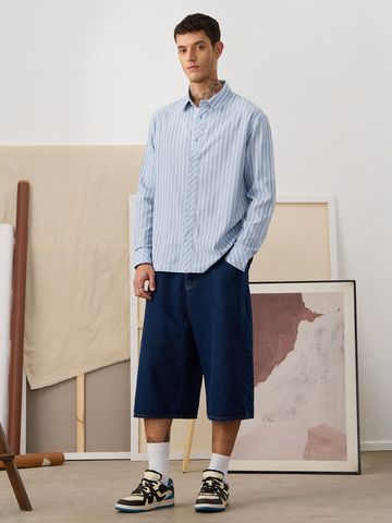 Buy TSS Originals: Sea Bliss Men Checks and Stripes Shirts Online C76