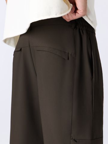 Buy Straight-Fit Pants: Mocha Brown Men Pants Online F56