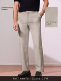 Buy Classic-Fit Pants: Light Khaki Men Pants Online F56