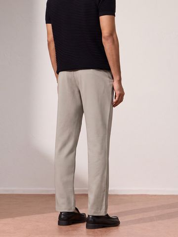 Buy Classic-Fit Pants: Light Khaki Men Pants Online F56