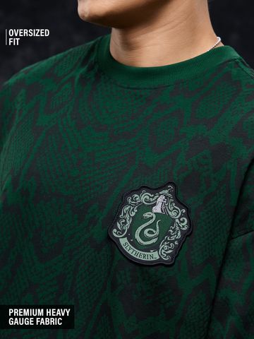 Buy Harry Potter: Serpent Men Oversized T-Shirts Online OS23