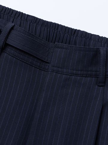 Buy Baggy-Fit Pants: Midnight Navy Men Korean Pant Online F56