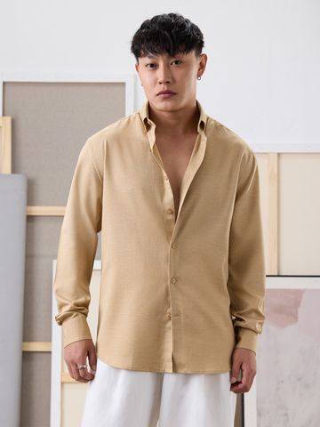 Buy Tencel Shirt: Sandstone Men Shirts Online C76