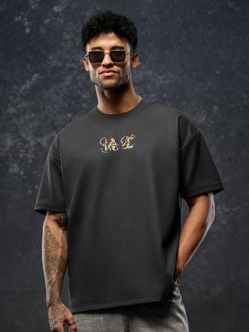 Buy Drogon Ball Z: Super Saiyan Men Oversized T-Shirt Online OS23