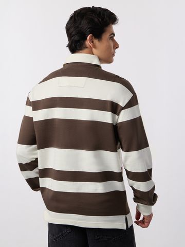Buy Rugby Polo: Mocha Men Rugby Polo Online P09