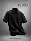 Buy Soilds: Blackboard Men Textured Polos Online P09