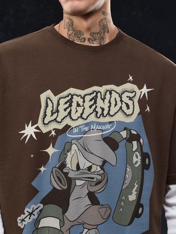 Buy Donald Duck: Legends Men Oversized T-Shirts Online OS23