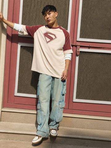 Buy Superman: Look Up Oversized T-Shirts Online OS23