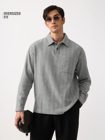 Buy Oversized Polo: Grey Matter Oversized Polos Online P09