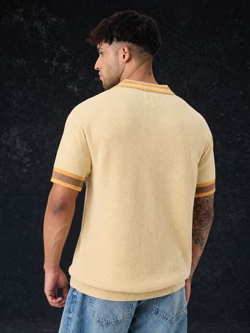 Buy Jacquard Polo: Vanilla Soul Polo Online. P09