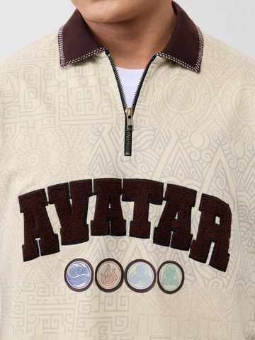 Buy Avatar: All The Elements Men Oveersized Polo Online P09