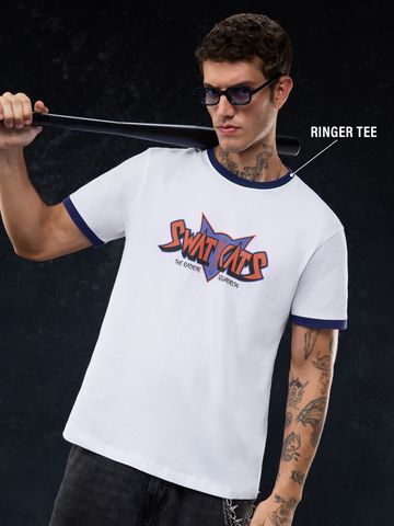 Buy SWAT Kats: Classic Logo Men Oversized T-Shirts Online OS23