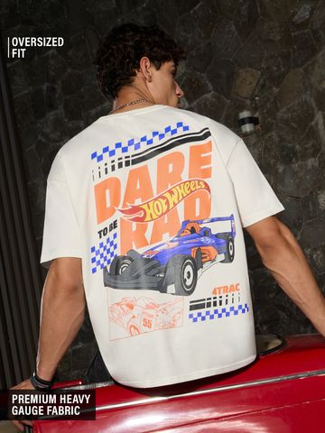 Buy Hot Wheels: Dare To Rad Men Oversized Shirts Online OS23