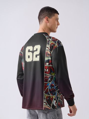 Buy Spider-Man: The Comics Men Oversized Jerseys Online OS23