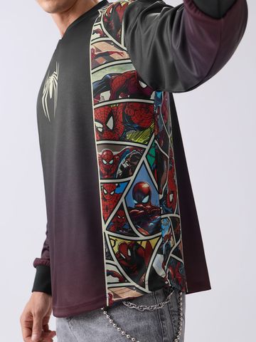 Buy Spider-Man: The Comics Men Oversized Jerseys Online OS23